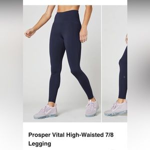 MPG Sport Prosper black leggings w/ side pocket